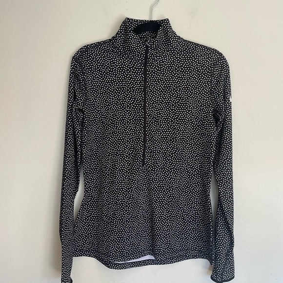 Nike Pro Dri-Fit Stay Warm Polka-Dot Pullover - Picture 1 of 5